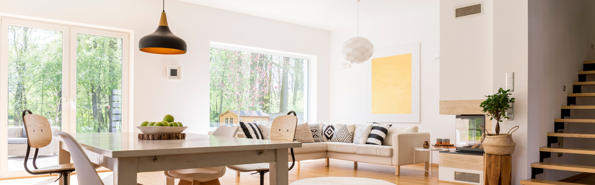 interior view of a house