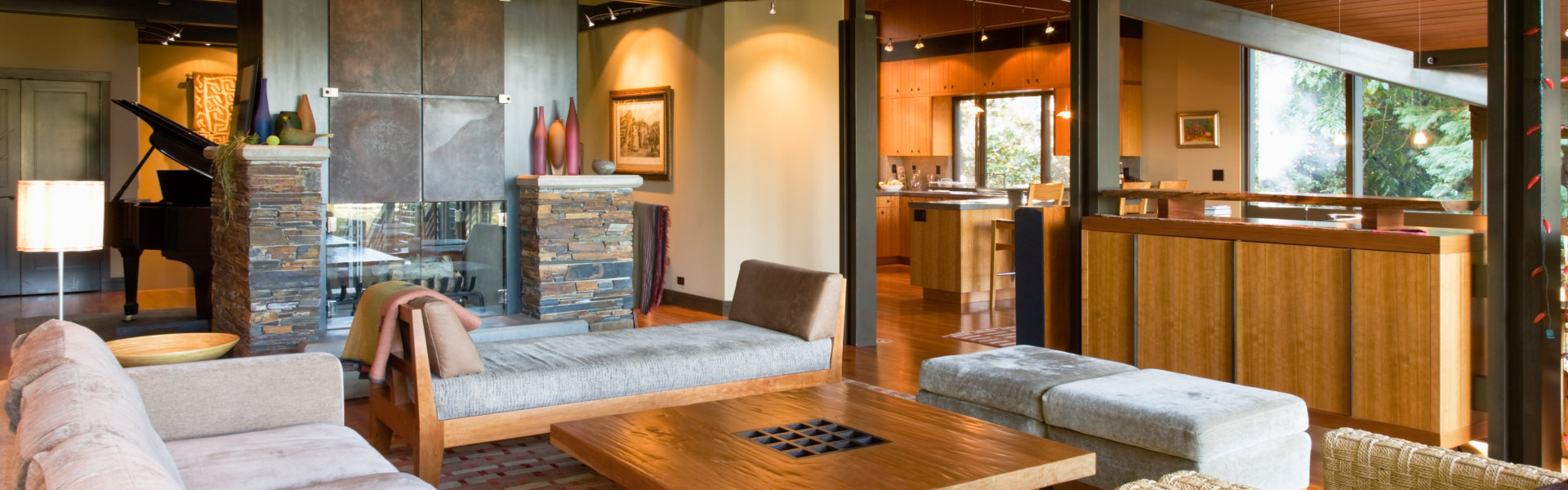 interior view of a house